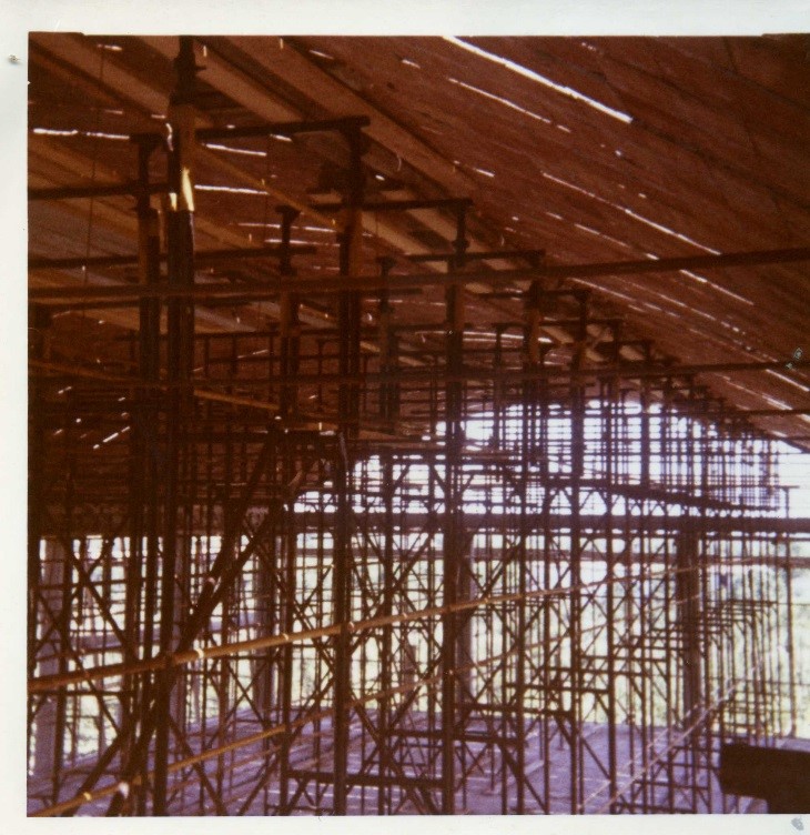 Il nuovo capannone che ospiterà la fabbrica Lega nel 1968